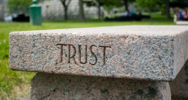 Trust carved in stone