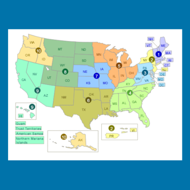 TA Regions Map